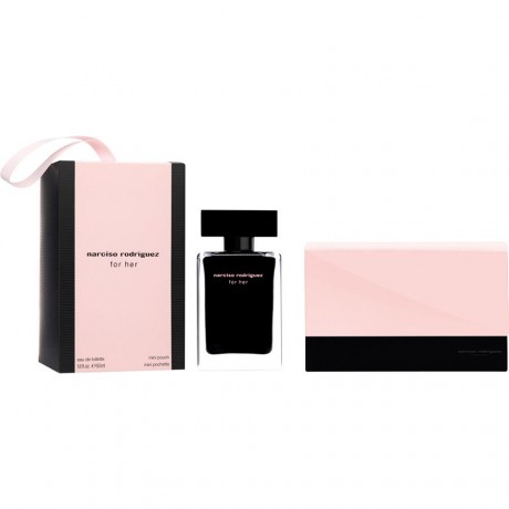 Narciso Rodriguez (Нарциссо Родригес) for her Eau de Toilette Туалетная вода Spray Спрей + Mini Pouch, 50 мл