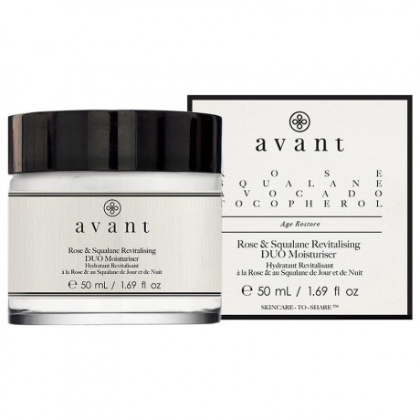 Avant Skincare Avant Age Restore Rose & Squalane Revitalising DUO Moisturiser  Avant Age Restore Rose &amp; Squalane Восстанавливающий увлажняющий крем DUO