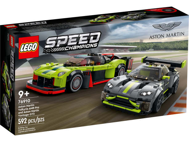 Lego Aston Martin Valkyrie AMR Pro & Aston Martin Vantage GT3 Aston Martin Valkyrie AMR Pro & Aston Martin Vantage GT3