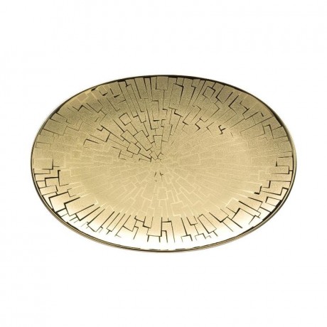 Rosenthal studio-line Rosenthal studio-line TAC Gropius - Skin Gold Platte 18x12 cm Rosenthal studio-line TAC Gropius - Кожа Золотая тарелка 18x12 см