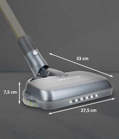 Genius Genius Akku-Bodenstaubsauger INVICTUS X8 Motorisierter Elektro-Wischmopp, Set 3-tlg., X8 Motorisierter Wischmopp (auch fur X8 Pro geeignet)  Беспроводной пылесос Genius с электроприводом INVICTUS X8, набор из 3 шт., швабра с электроприводом X8 (так