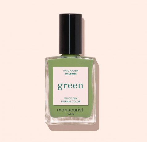 Manucurist Green Nagellack Tuileries 15ml, Лак для ногтей Tuileries (Франция), 15мл, стойкое покрытие без сколов, безопасная растительная формула 9 Free