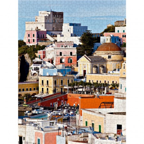 CALVENDO Puzzle CALVENDO Puzzle Ponza Stadt Пазл CALVENDO Puzzle город Понца