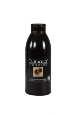 Culinaria Dessert Sauce 1kg, Топпинг шоколадный для мороженого и десертов (Германия), 1 кг, десертный соус с насыщенным вкусом шоколада для выпечки и напитков