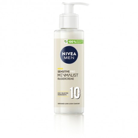 Nivea Sensitive Pro Menmalist Rasiercreme  Крем для бритья Sensitive Pro Menmalist
