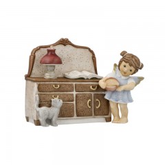 Goebel Goebel Nina &amp; Marco Weihnachtsbackerei Weihnachtsedition 2020 Geheime Weihnachtsrezepte - Limited Edition 1.999 Stuck mit Zertifikat und LED Funktion 13x5.5x15 cm Рождественская пекарня Goebel Nina &amp;amp; Marco Christmas Edition 2020 Секретные рожде