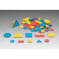 Wissner aktiv lernen Logische Blocke grosser Satz (60 Teile) Большой набор логических блоков (60 штук)