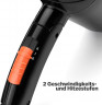 BaByliss Travel dry 2000 Фен  дорожный для путешестий, черный, складной, 2000вт, 300г