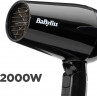 BaByliss Travel dry 2000 Фен  дорожный для путешестий, черный, складной, 2000вт, 300г