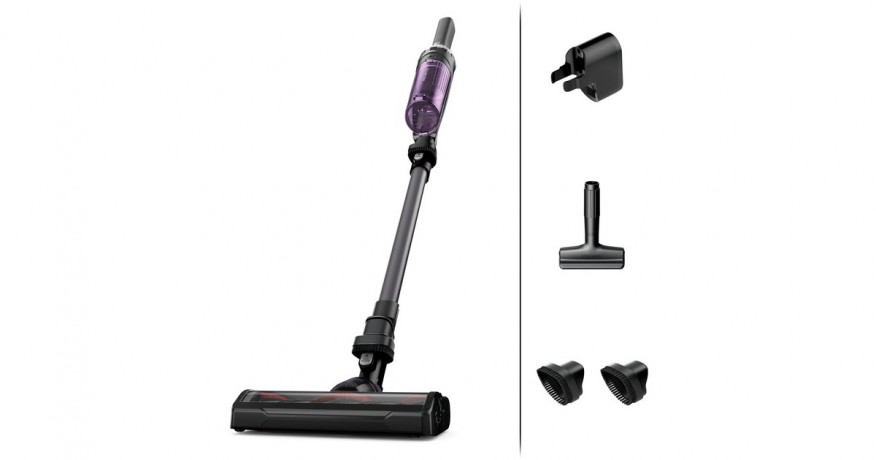 Rowenta Rowenta X-Nano RH1128WO, Stielstaubsauger dunkelgrau/violett dunkelgrau/violett Rowenta X-Nano RH1128WO, пылесос темно-серый/фиолетовый