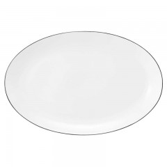 Tettau Tettau Champs Elysees Classique Noir Servierplatte oval 35,5x23 cm Сервировочное блюдо Tettau Champs ?lys?es Classique Noir овальное 35,5x23 см