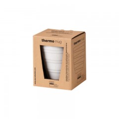 ASA SELECTION ASA Thermo Thermobecher striped weiss 0,20 L / h: 9,5 cm Термокружка ASA полосатая белая 0,20 л / высота: 9,5 см