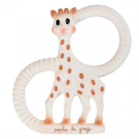 SOPHIE LA GIRAFE® Beissring SoPure weich aus Naturkautschuk Зубное кольцо SoPure soft из натурального каучука