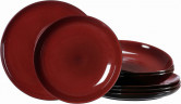 Ritzenhoff & Breker Ritzenhoff & Breker Speiseset 8-tlg. GAMBIA rot/ schwarz Обеденный набор Ritzenhoff & Breker 8 предметов. ГАМБИЯ