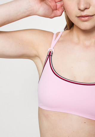 Tommy Hilfiger BRALETTE Bikini top iconic pink БРАЛЕТТ лиф бикини культовый розовый