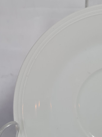 Набор для чая винтажный ALT Tirschenreuther / Venezia, 2 кружки и тарелка, фарфор, Германия, 1980-90гг.