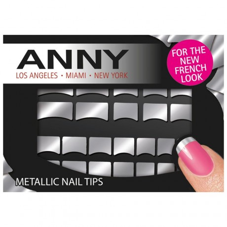 Anny Metallic Nail Tips Nagelsticker Nageldesign, 1 шт.