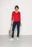 Tommy Hilfiger HERITAGE V NECK Jumper apple red HERITAGE V-NECK Джемперы яблоко красное
