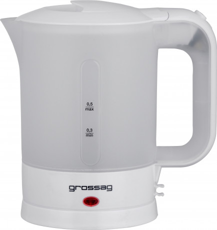 grossag grossag Wasserkocher WK 3.00, 0,5 l, 1100 W  Чайник Grossag WK 3.00, 0,5 л, 1100 Вт