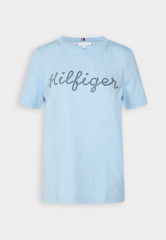 Tommy Hilfiger ROPE PUFF Print T-shirt vessel blue ROPE PUFF Футболка с принтом сосуд синий