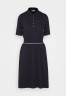 Tommy Hilfiger POLO DRESS Day dress desert sky ПЛАТЬЕ-ПОЛО Повседневное платье небо пустыни