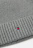 Tommy Hilfiger ESSENTIAL FLAG BEANIE UNISEX Beanie mid grey heather ESSENTIAL FLAG BEANIE UNISEX Шапочка средний серый вереск