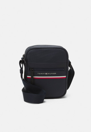 Tommy Hilfiger MINI REPORTER UNISEX Across body bag space blue MINI REPORTER UNISEX Сумка через плечо космический синий