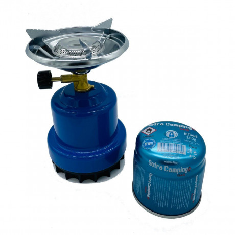 HOOZ HOOZ Gaskocher Campingkocher fur In- und Outdoor, (Packung, 2-St), BxLxH: 12,2x12,2x18,5 cm, 1 x 0,8 kW Brenner  Газовая плита HOOZ походная для внутреннего и наружного использования, (упаковка, 2 шт.), ШxДxВ: 12,2x12,2x18,5 см, горелка 1 x 0,8 кВт