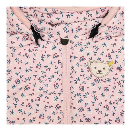 Steiff Steppjacke mit Kapuze Blumen Стеганая куртка с капюшоном цветы