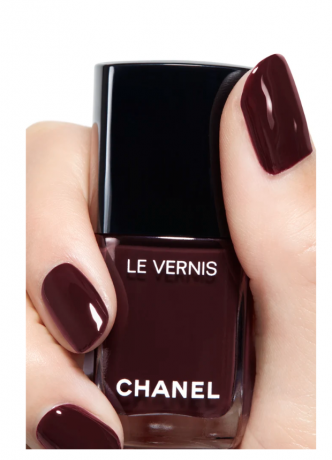 CHANEL LE VERNIS Лак для ногтей Стойкий цвет и блеск, тон 397 ROUGE NOIR, 13мл, Коллекция 2026 года «Руж Нуар» ограниченный выпуск