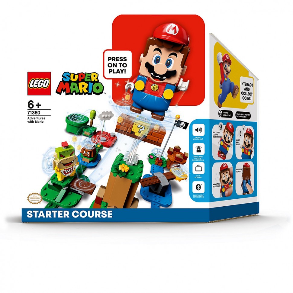 Купить LEGO Super Mario 2er Set: 71360 Abenteuer mit Mario Супер Марио  Набор из 2: 71360 Приключения с Марио в интернет-магазине Diskontshop.eu  Германия всего за 11 275 руб. в