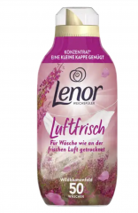 Lenor Weichspüler Konzentrat Luftfrisch Wildblumenfeld 50 WL, Кондиционер для стирки белья "Свежесть цветочного поля", 50 загрузок (700мл)