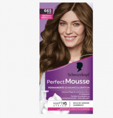 Schwarzkopf Perfect Mousse Краска-мусс для волос, тон 665 Шоколадное золото