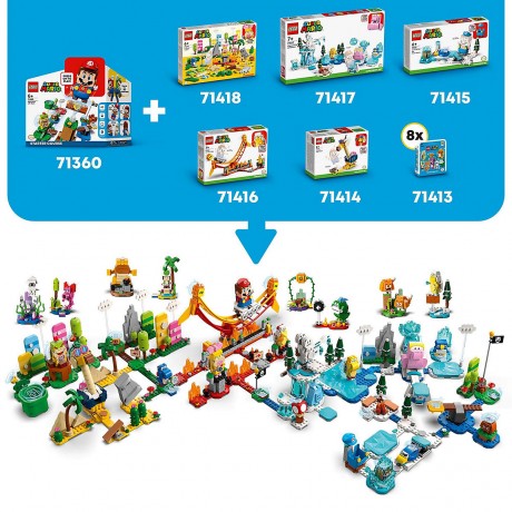 LEGO LEGO Super Mario 71414 Pickondors Picker  Erweiterungsset LEGO Super Mario 71414 Дополнительный набор Pickondor's Picker