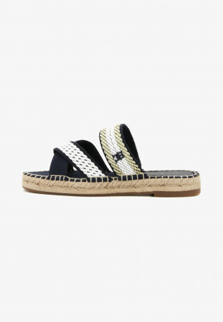Tommy Hilfiger WEBBING Mules blu WEBBING Мюли синий