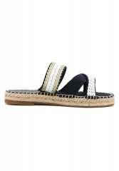 Tommy Hilfiger WEBBING Mules blu WEBBING Мюли синий