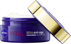 NIVEA Vital Soja Anti-Age Straffende Nachtpflege, 50 ml, Нивеа ночной крем пантенол, коэнзим Q10, масло ши anti-age 50 мл