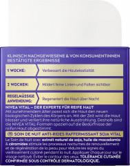 NIVEA Vital Soja Anti-Age Straffende Nachtpflege, 50 ml, Нивеа ночной крем пантенол, коэнзим Q10, масло ши anti-age 50 мл
