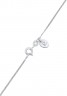 Elli PREMIUM Elli PREMIUM Halskette Panzerkette Kristall Anhanger 925 Sterling Silber Колье Elli PREMIUM бордюрная цепочка кристалл кулон серебро 925 пробы