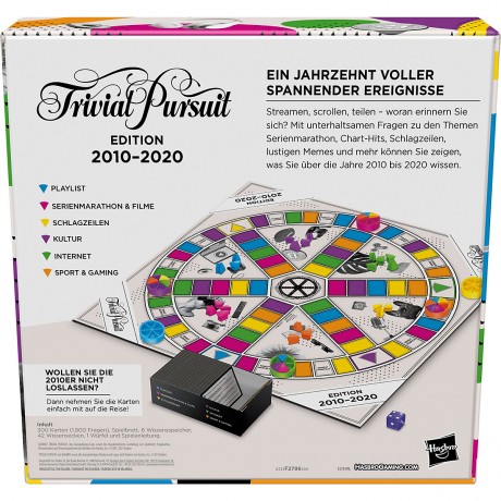 Hasbro Trivial Pursuit 2010er Edition Тривиальная погоня