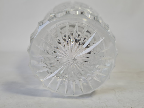 Ваза винтажная Im Stil La Galacia с огранкой, хрусталь, 21 см, Германия, 1970-80гг.