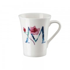 Hutschenreuther Hutschenreuther Flower Alphabet Becher mit Henkel M-Magnolia 0,40 L Кружка Hutschenreuther Flower Alphabet с ручкой M-Magnolia 0,40 л