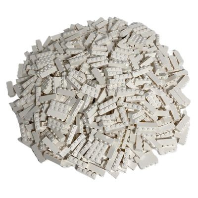 LEGO LEGO 1x4 Steine Weiss - 100 Stuck - White Bricks 3010 LEGO 1x4 кубики белого цвета — 100 штук — White Bricks 3010