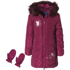 Regatta Peppa Pig Baby Wintermantel PEPPA PADJK fur Madchen Детское зимнее пальто Свинка Пеппа PEPPA PADJK для девочки