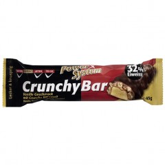 Power System Crunchy Bar EiWeiss Батончик &quot;Vanille Geschmack mit Crunchy Karamell&quot; 45 г