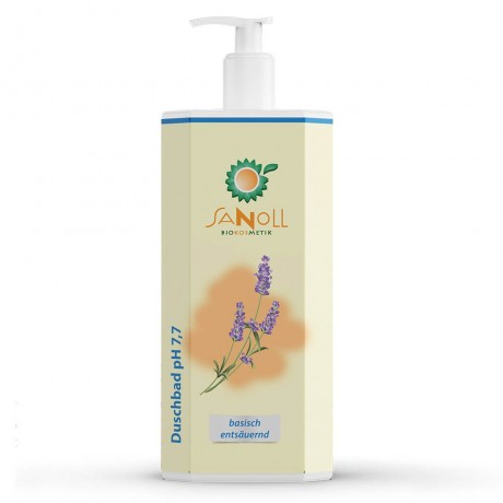 Sanoll pH 7.7 Duschbad 1L pH 7,7 гель для душа 1л