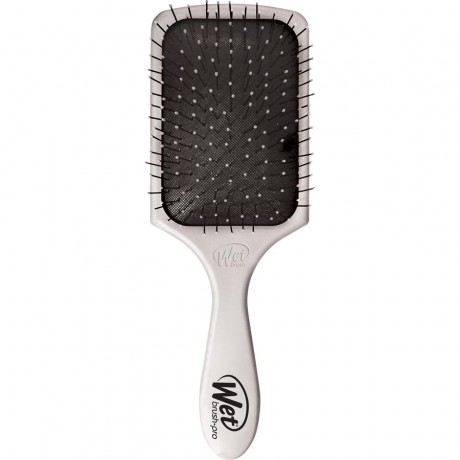 Wet Brush (Вет Браш) Массажная расчёска для волос Paddle Stone Cold Steel, 1 шт.
