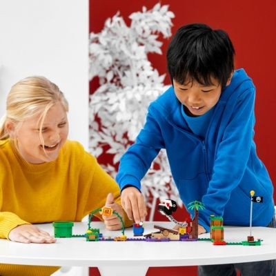 LEGO LEGO Super Mario 71381 Begegnung mit dem Kettenhund – Erweiterungsset LEGO Super Mario 71381 Дополнительный набор «Столкновение с цепной собакой»