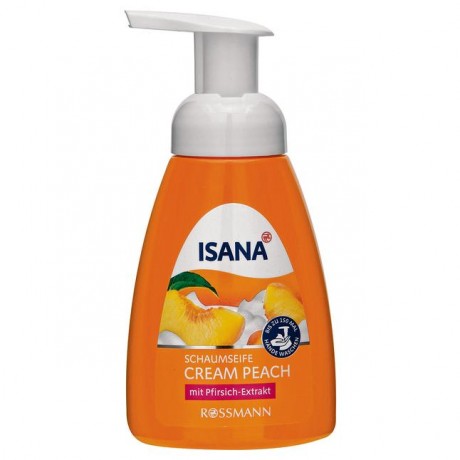 ISANA SchaumSeife "Cream Peach" Пена -мыло Персиковый крем 225 г