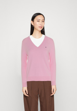Tommy Hilfiger STITCH Jumper iconic pink СТРОЧКА перемычки культовый розовый